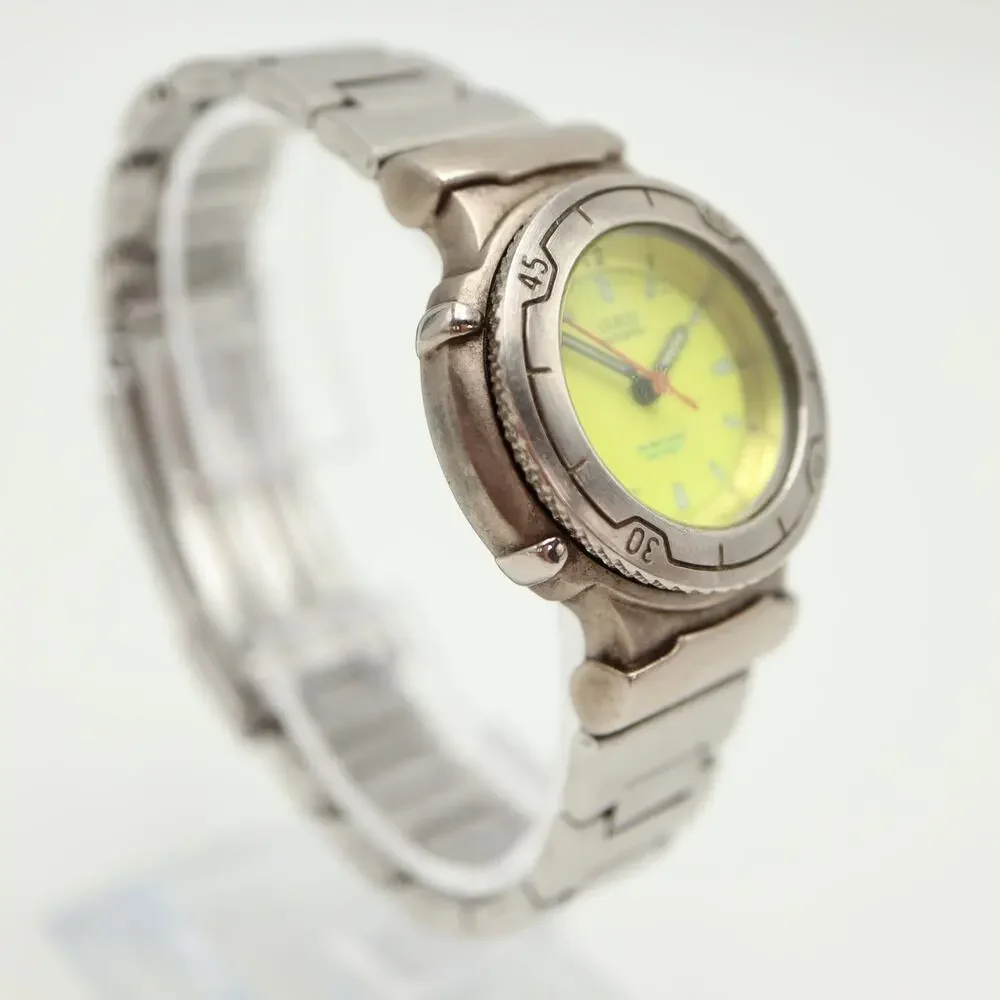 Guess Waterpro Womens 30mm Neon Yellow Watch 6